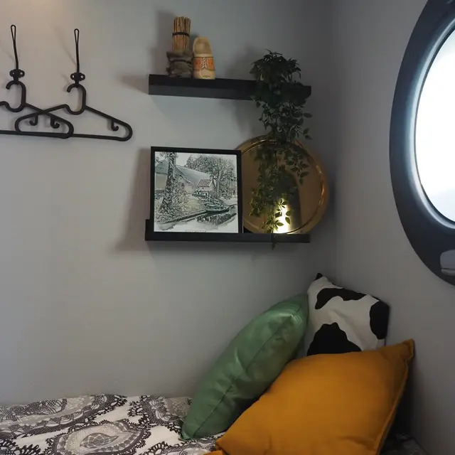 Bed on a Boat