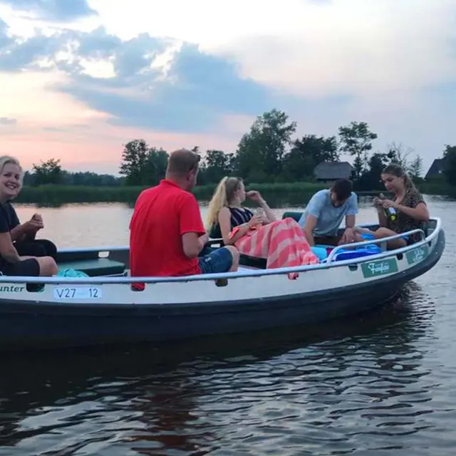 Lekker op het water