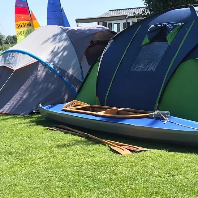 Campingplatz Zelt ohne Strom